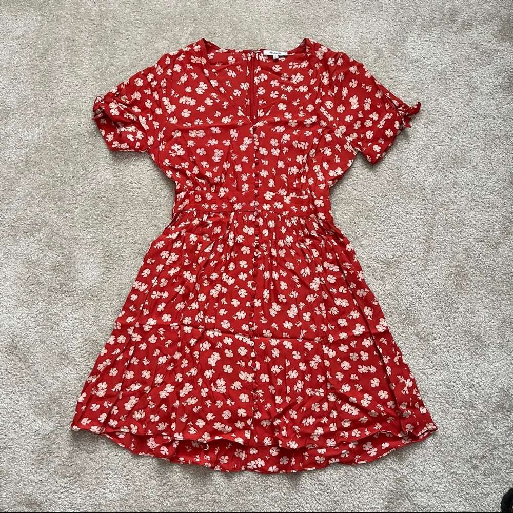 Madewell Short Sleeve Dress
